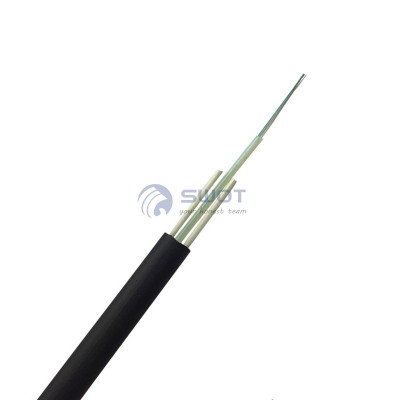 Wanbao Cable Factory Price Outdoor Ftth Flat Drop Cable 12 Core Optical Fiber Cable G.652d